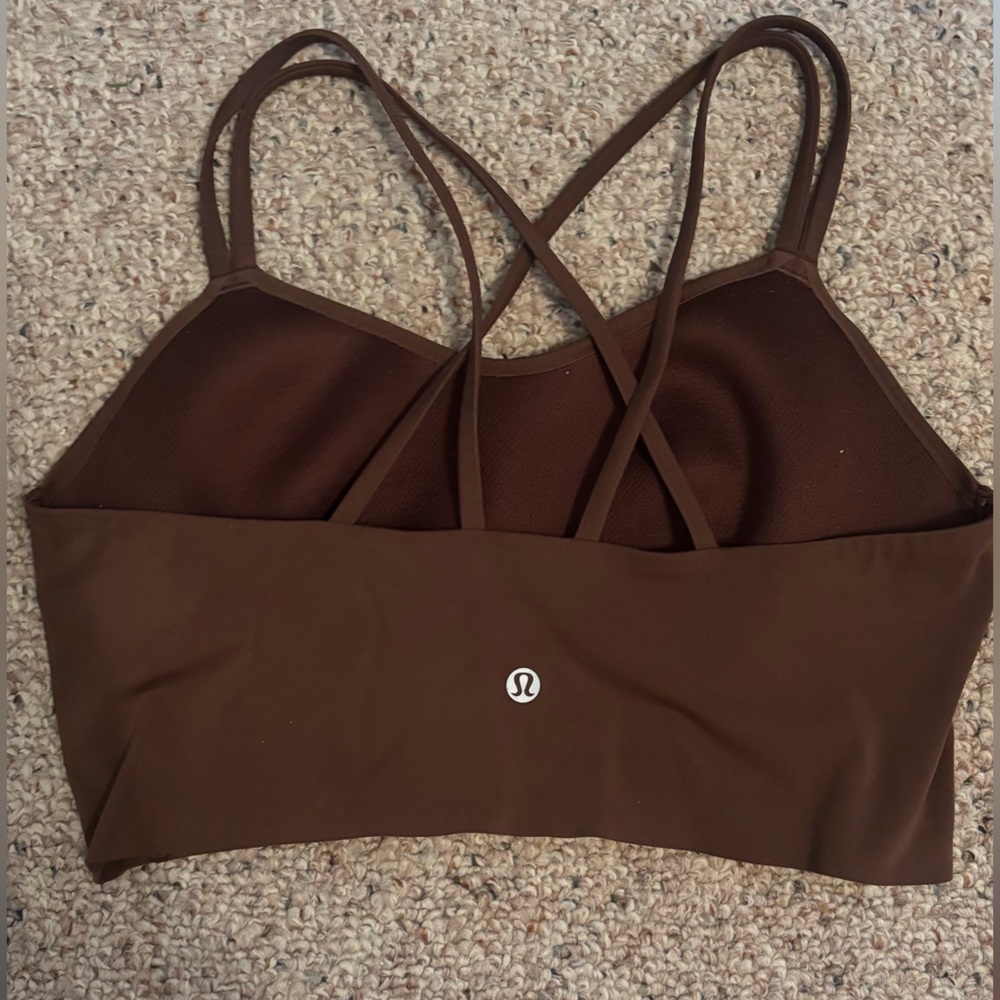 lululemon athletica Brown Sports Bra